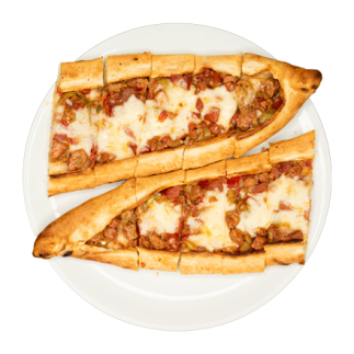 Kuşbaşılı Kaşarlı Pide