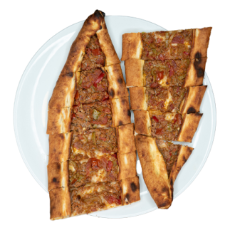 Kıymalı Kaşarlı Pide